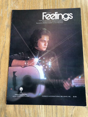 1974 « Feelings » Sheet Music – Morris Albert – Lyrics in English, Spanish