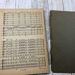 1920s Philharmonia Symphonie I Haydn Schumann Book Antique LOT No.31 115 AS IS