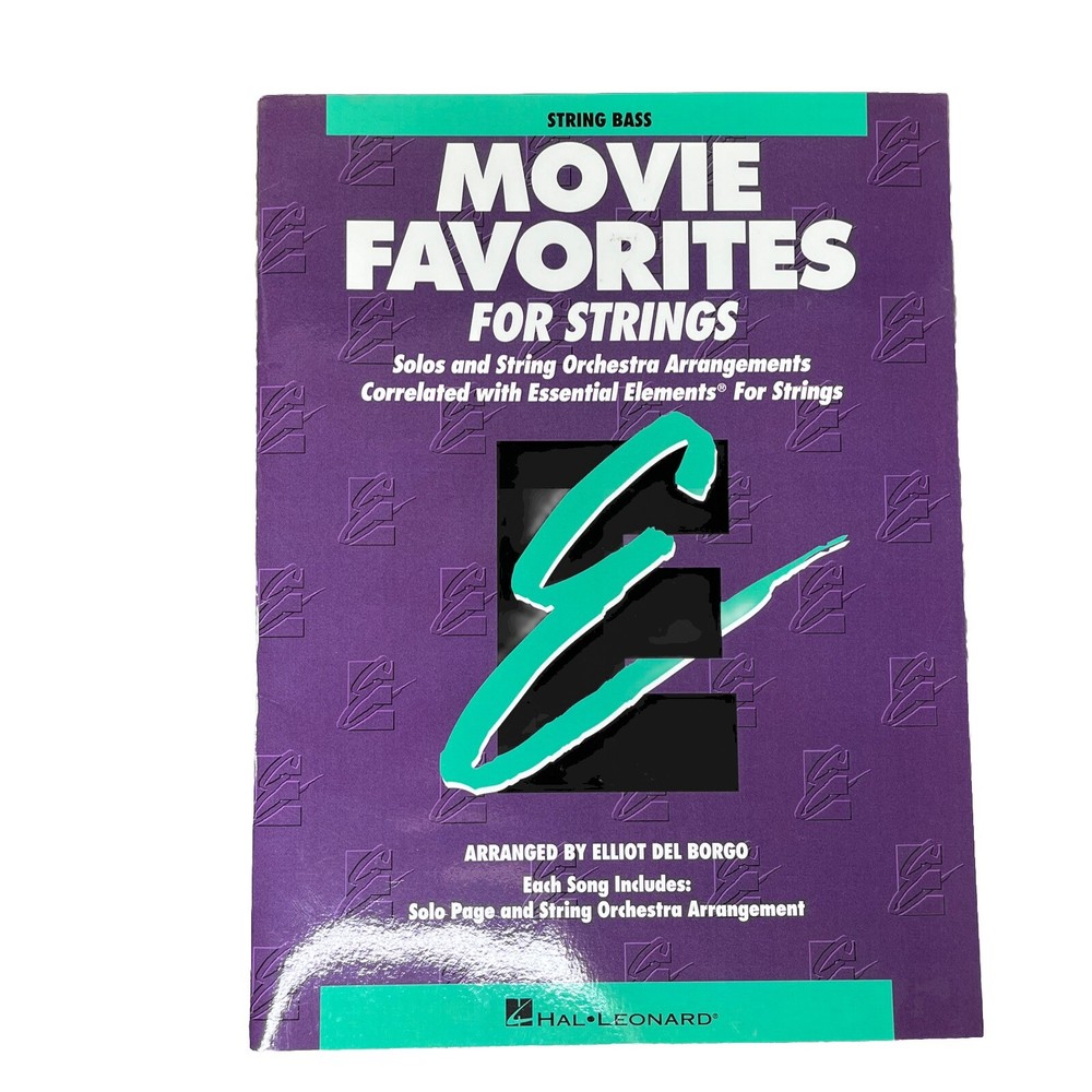 Movie Favorites String Bass Essential Elements Hal Leonard