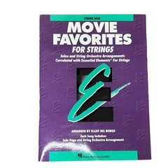 Movie Favorites String Bass Essential Elements Hal Leonard