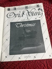 Ovid Young Solo Piano Christmas Songbook Exquisite Stylings Solo Piano VG