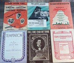 Lot of 75 VINTAGE SONGS & PIANO SOLO Sheet Music 1920s-1950s