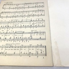 Rodgers Hammerstein Show Tunes Baldwin Organ Vintage Musical Sheet Music 1957