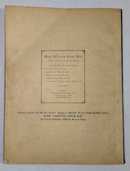 Music Play for Every Day Gateway to Piano Theodore Presser 1928 Song Book