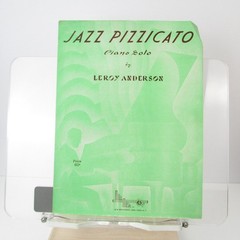 Jazz Pizzicato Sheet Music Piano Solo by Leroy Anderson Mills Music 1948