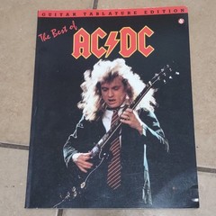 AC/DC Guitar Tabulature Song Book Rock Sheet Music by Amsco Publications