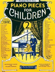 Piano Pieces for Children 2 Solo Sheet Music 100 Classical Songs Book