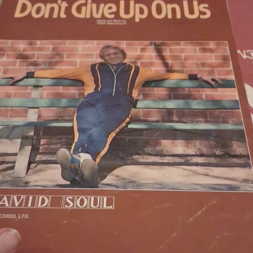Don’t Give Up On Us Sheet Music Pop Solo Piano Avid Soul Records BELWIN 600
