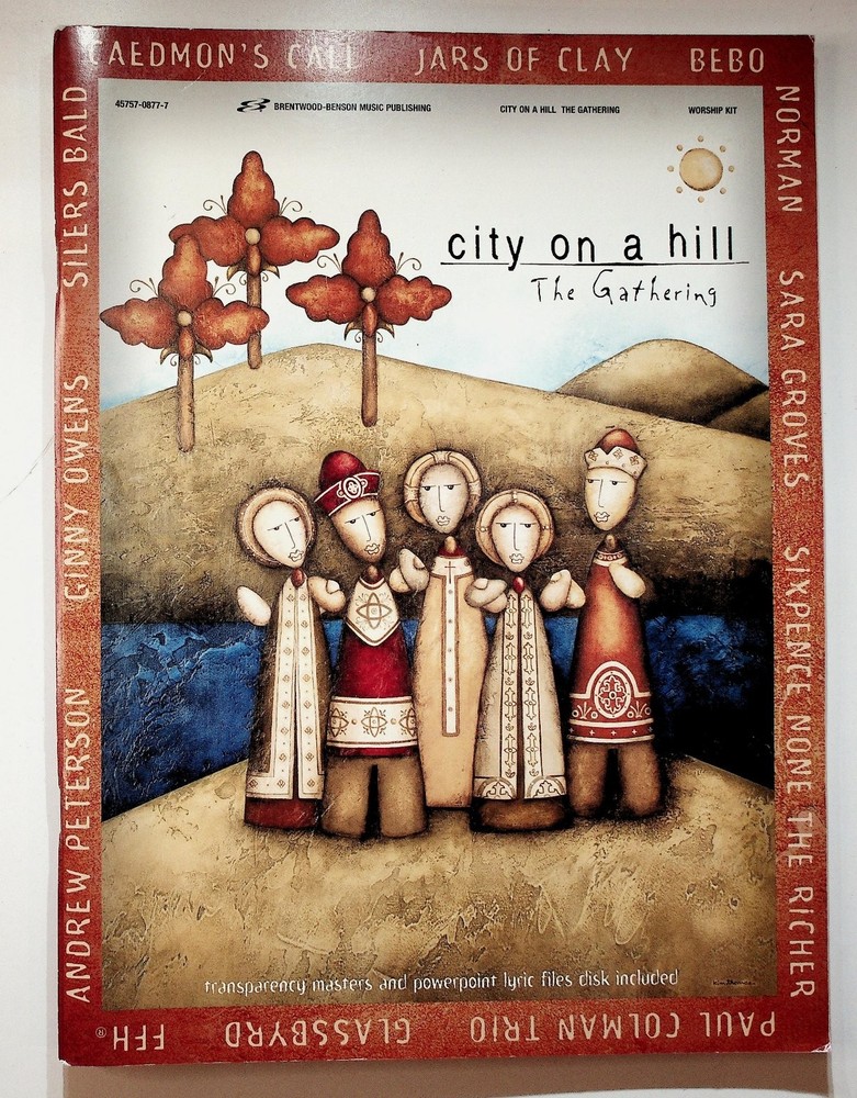 City on a Hill The Gathering Worship Kit Sheet Music 112 Pages Brentwood