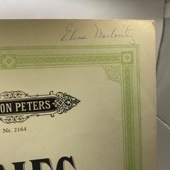 Vintage Edition Peters Grieg Piano Concerto Op 16 A Minor Piano Score Germany