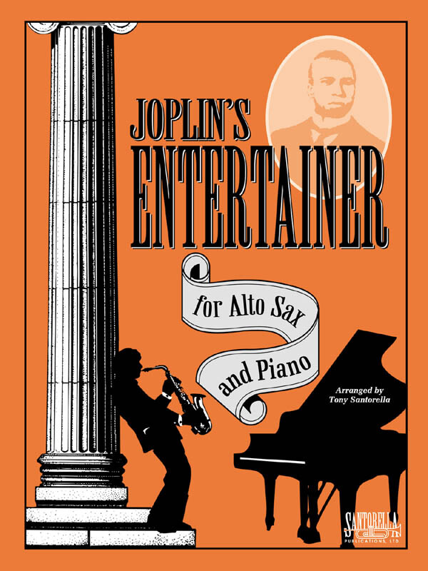 Joplin&rsquo;s Entertainer for Alto Sax & Piano * Shipped Directly from Publisher!