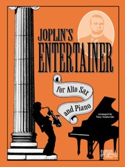 Joplin&rsquo;s Entertainer for Alto Sax & Piano * Shipped Directly from Publisher!