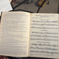 Orchestration Christian Service Songs Lot Of 7 Cello Bass Cornets Trombone Clar