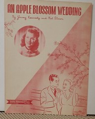 An Apple Blossom Wedding – Jimmy Kennedy & Nat Simon – Sheet Music 1947 (Simms)