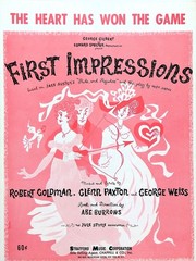 Heart Has Won The Game Sheet Music First Impressions 1959 Musical Flop Goldman