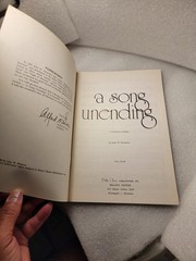 A Song Unending Choral Cantata Sheet Music Book by John W. Peterson 1959