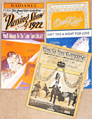1920-1933 Lot of 5 Vintage Sheet Music Romance Theater Broadway Film