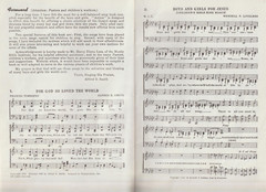 1944 ACTION SONGS for BOYS and GIRLS Gospel Songs & Choruses by Alfred B. Smith