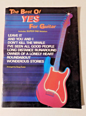 The Best of YES for Guitar Songbook