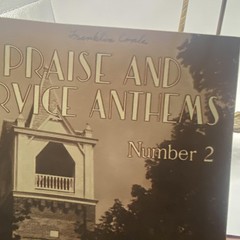 Vintage Rodeheaver Praise And Service Anthems No 2 Organ Choir Songbook USA