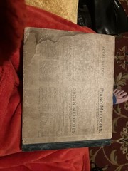 Antique 1886 Organ music instrument book Western Cottage Organ Co P rare collect