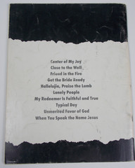 1989 The Talleys – Typical Day Songbook -Medium Voice Vocal – Word Music