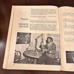 Vintage 1968 The Country Blues Guitar Stefan Grossman Oak Publications Songbook