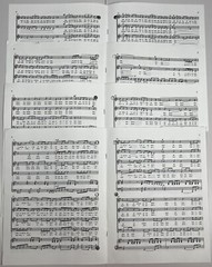 Four Louisiana Creole Folk Songs Louis Reichwein SATB Chorus Piano Sheet Music