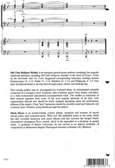 Old Time Religion Medley Sheet Music Mark Hayes Alfred Publishing 1995