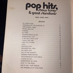 Biggest Pop Hits Sheet Music Great Standards Song Book Big 3 Early 70s