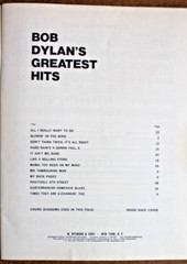 LOT OF 2 BOB DYLAN SONGBOOKS: GREATEST HITS; BLOOD ON THE TRACKS – WORDS & MUSIC