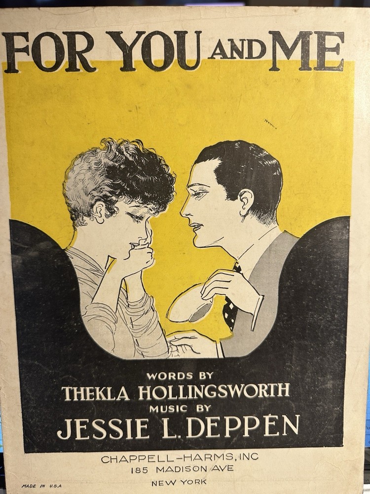 3-pack 9×12 Sheet Music from Various Decades