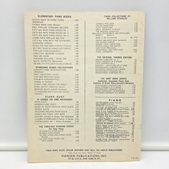 Vintage Piano & Organ Sheet Music & Song Book Lot (1950s–1960s) – 4 Books