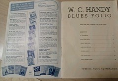 1941 Folio W.C.Handy Blues Folio. 7 Tunes