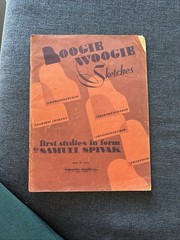 Vintage Piano Music Books 1940s 1950s Boogie Woogie Sketches Schaum Technic