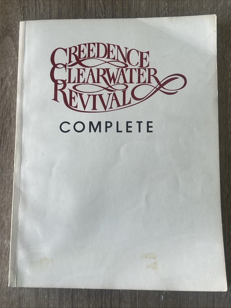 Creedence Clearwater Revival 1982 Complete Piano/Vocal/Chords Songbook
