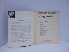 Jimmy Dean Song Favorites 1958 Robbins Music Corporation