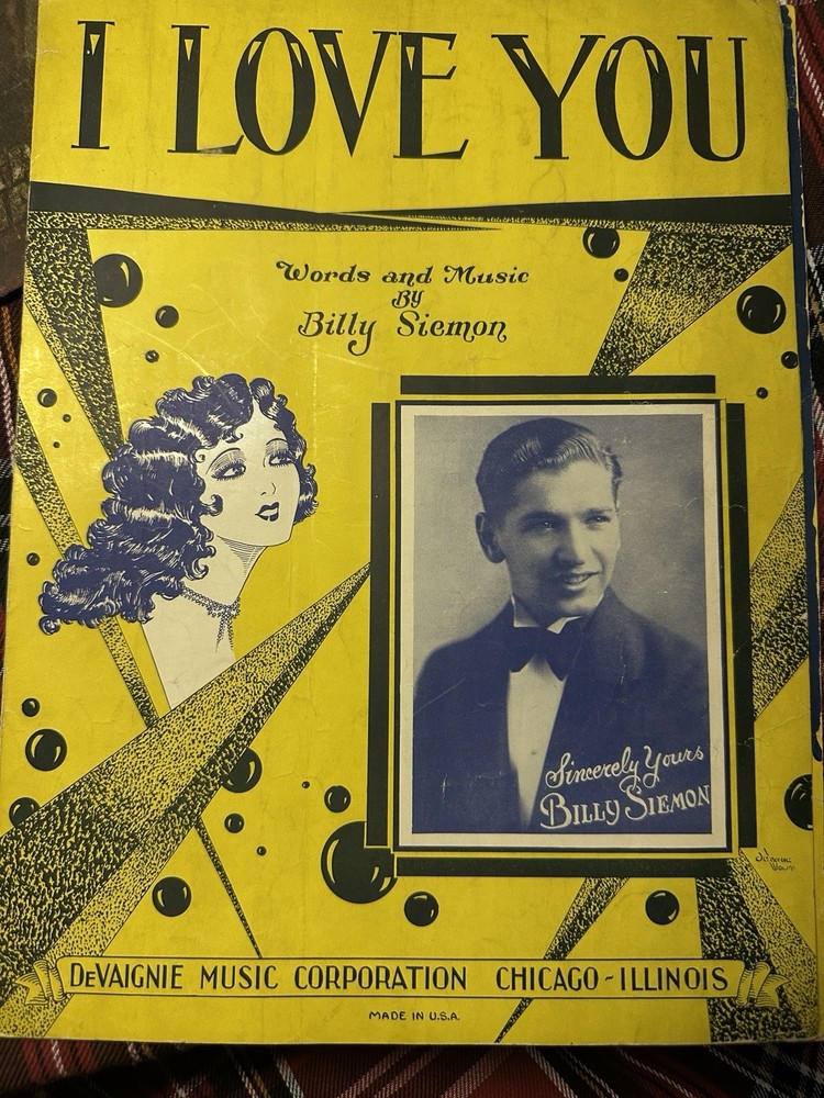 3-pack of 9×12 Post/1920 Sheet Music