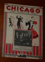 Vintage 1922 Sheet Music – Chicago That Todd’ling Town