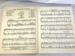 Rodgers Hammerstein Show Tunes Baldwin Organ Vintage Musical Sheet Music 1957