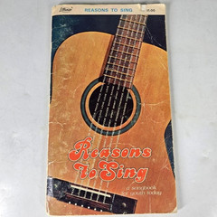 Reasons To Sing Youth Songbook Piano Lillenas Christian Music Songs 1971 Vintage