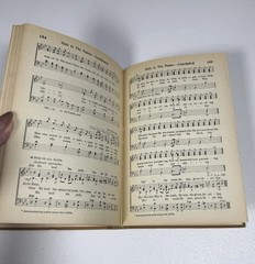 Tabernacle Choir & Tabernacle Hymns Vintage 1922 Hardcover Hymnal Song Book