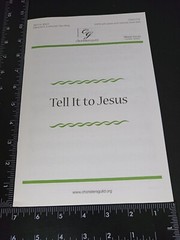 CHOIR – ANTHEM SHEET MUSIC: Tell It To Jesus SATB with Piano & optional Solo