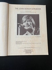 John Denver Songbook Sheet Music Cherry Lane Music Co 1971 vintage