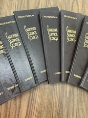 1939 Orchestration Christian Service Songs Lot Of 8 Clarinet Cornets Trombone