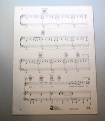 1987 Should&rsquo;ve Known Better Sheet Music Richard Marx VG