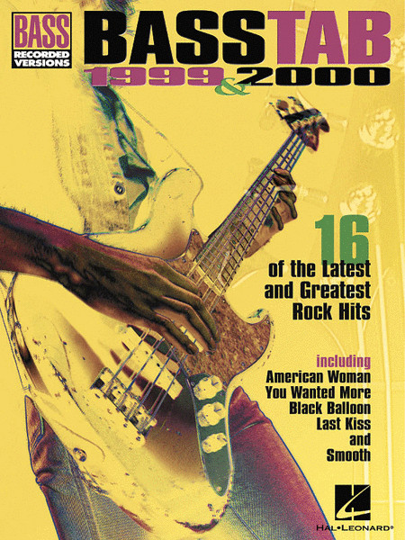 « BASS TAB 1999 & 2000 »-BASS RECORDED VERSIONS MUSIC BOOK-NEW ON SALE GUITAR RARE