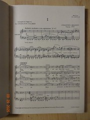 Brahms&rsquo;s Requiem, Oxford Univ Press, 1930. PB. Organ. English libretto