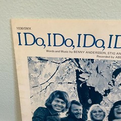I Do I Do I Do I Do I Do Sheet Music Abba 1967