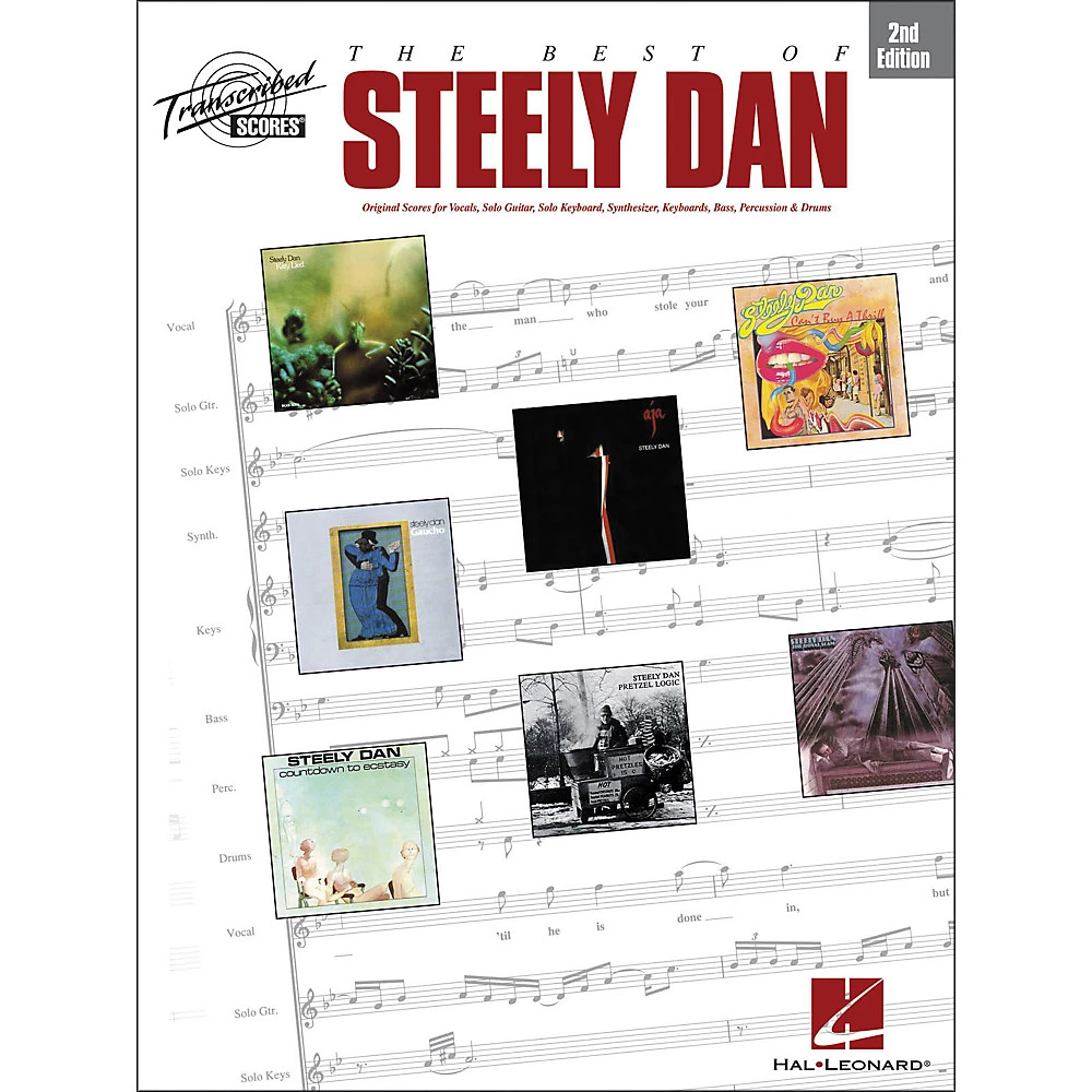 Hal Leonard The Best of Steely Dan 2nd Edition Transcribed Score Series Songbook